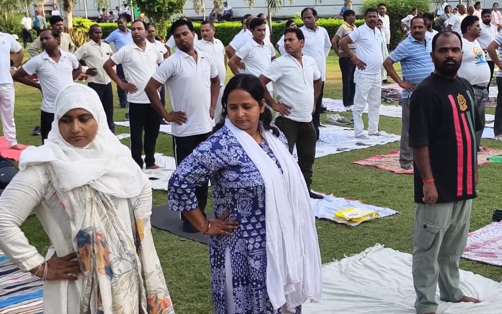 प्रयागराज में योग सप्ताह की शुरुआत, कंपनी बाग में पूरा हफ्ता किया जाएगा योगाभ्यास