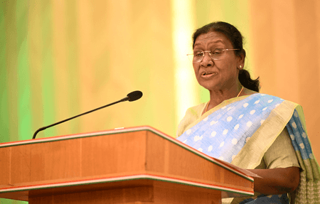 राष्ट्रपति द्रौपदी मुर्मू 18 नवंबर को प्रथम जल संचय जन भागीदारी पुरस्कार प्रदान करेंगी