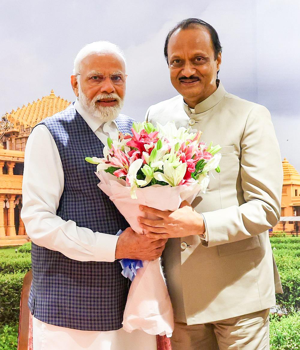 प्रधानमंत्री नरेंद्र मोदी समेत कई नेताओं ने अजित पवार की जयंती पर उनको याद किया