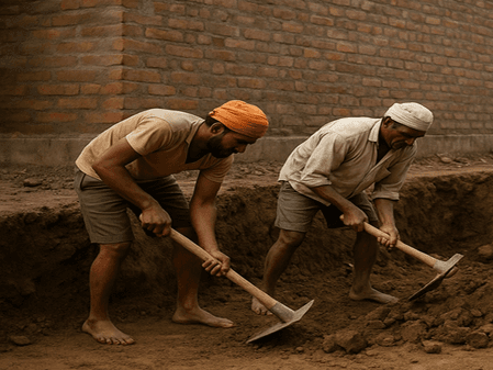 पश्चिम बंगाल: अशोकनगर इलाके में घर निर्माण के दौरान मानव कंकाल मिले, मचा हड़कंप