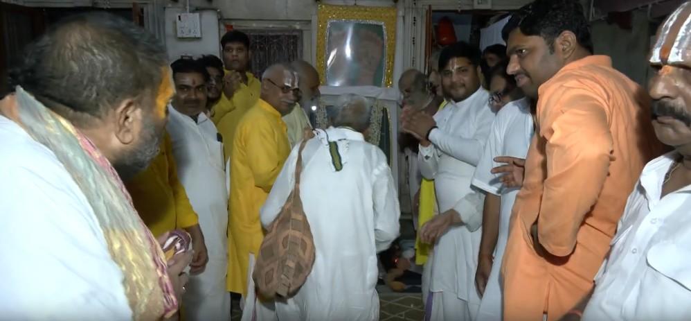 महंत नृत्य गोपाल दास के जन्मोत्सव और गुरु राम मनोहर दास की पुण्यतिथि पर अयोध्या में विशेष पूजा-अर्चना