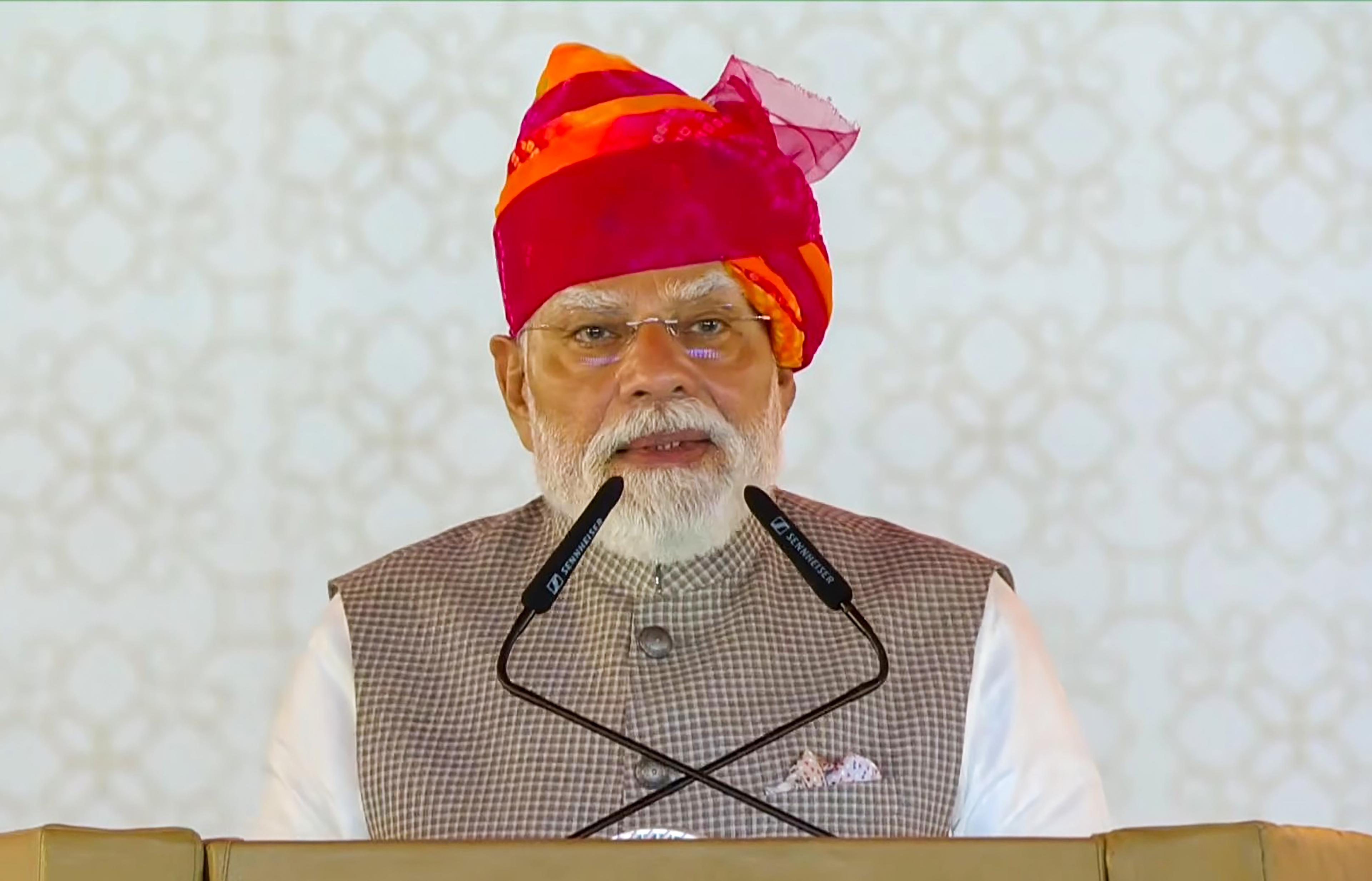 पीएम मोदी का विपक्ष पर वार, 'सबसे बड़े ऊर्जा संकट पर नए भारत की इच्छा शक्ति और प्रयास पड़े भारी'