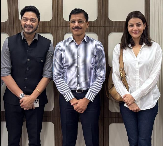 आईएएस तुकाराम मुंडे से मिलीं काजल अग्रवाल, बोलीं-देश को आप जैसे लोगों की जरूरत