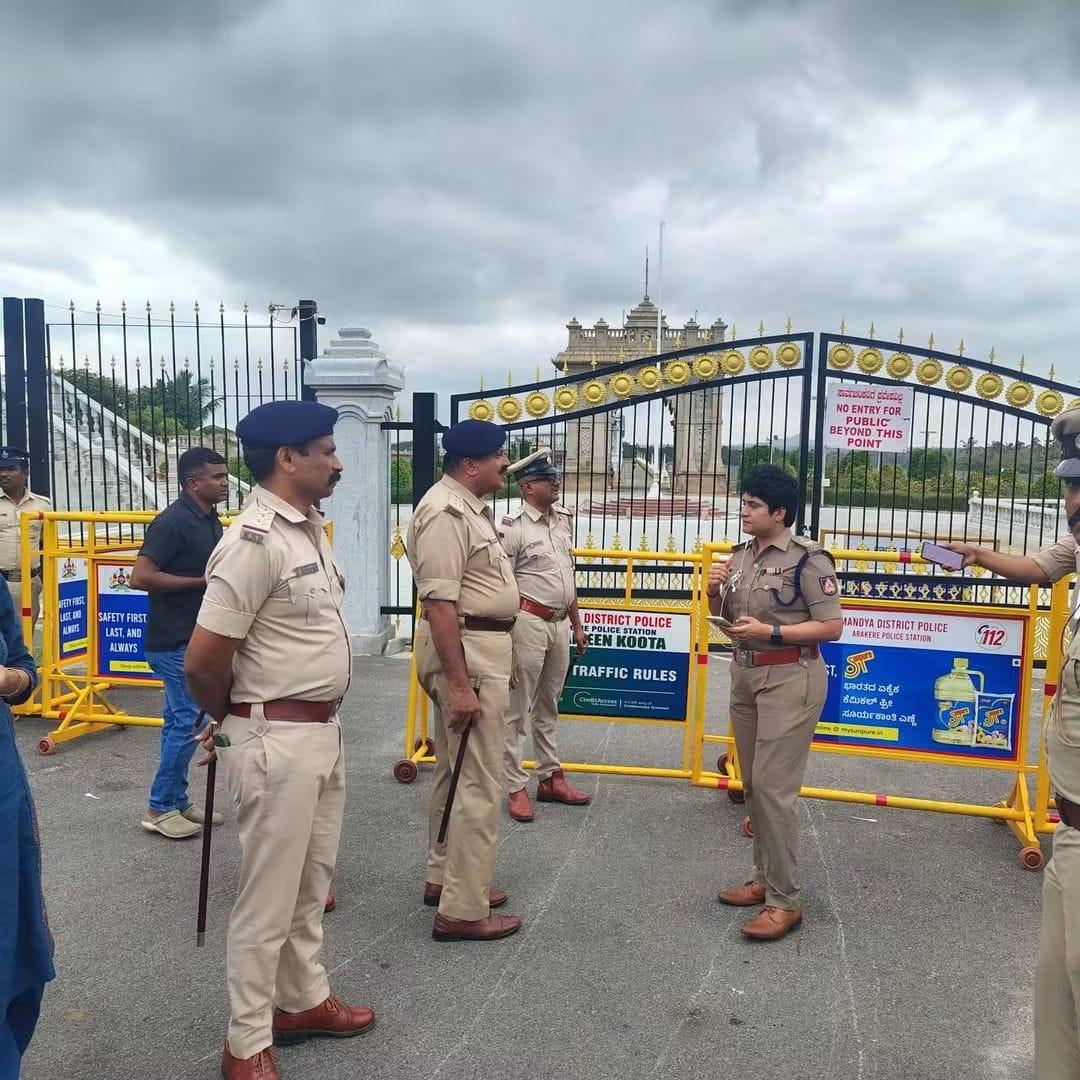 कावेरी विवाद : कर्नाटक भाजपा और किसानों का विरोध प्रदर्शन, केआरएस बांध पर भारी पुलिस बल तैनात