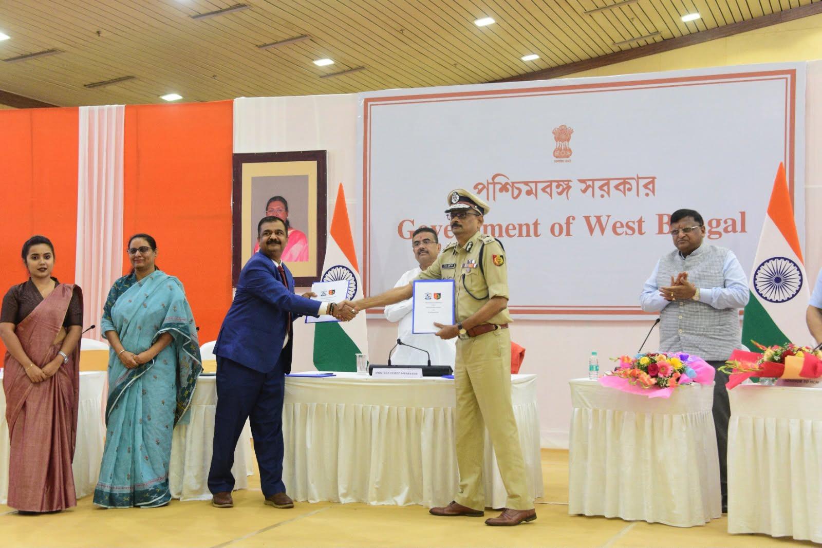 आंतरिक सुरक्षा और क्षमता निर्माण को बढ़ावा देने के लिए आरआरयू और पश्चिम बंगाल पुलिस के बीच समझौता