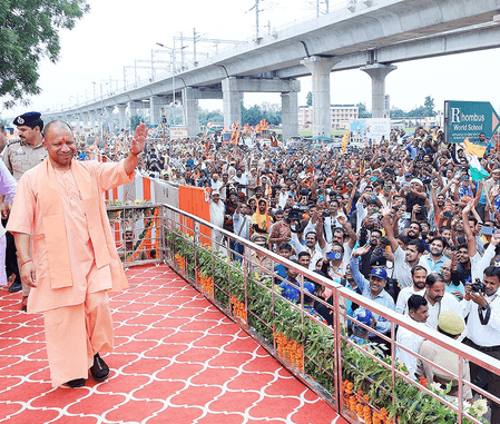 सीसीटीवी निगरानी में हो रही यात्रा, उपद्रवियों की पहचान के बाद पोस्टर होंगे जारी : सीएम योगी