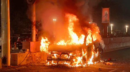 बांग्लादेश में अवामी लीग का ढाका लॉकडाउन, प्रदर्शन और आगजनी की घटना देखने को मिली