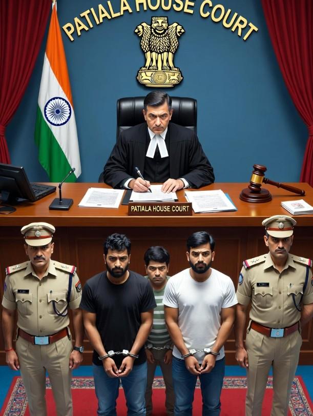 पटियाला हाउस कोर्ट ने चार संदिग्ध आतंकियों की पुलिस हिरासत चार दिन और बढ़ाई