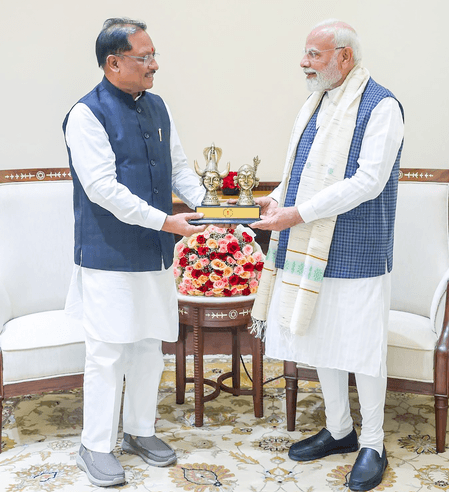 प्रधानमंत्री मोदी ने सीएम विष्णुदेव साय को दी जन्मदिन की शुभकामनाएं, छत्तीसगढ़ में विकास के लिए प्रयासों को सराहा