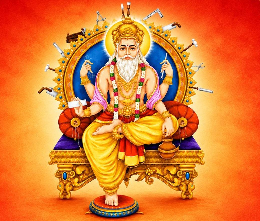 भगवान विश्वकर्मा ज्ञान, निर्माण-कला और तकनीकी कौशल की परंपरा के प्रतीक