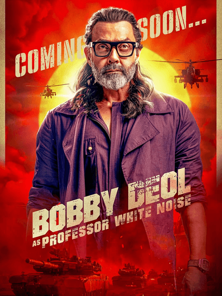 बॉबी देओल बनेंगे ‘प्रोफेसर व्हाइट नॉइज’, 19 अक्टूबर को ला रहे हैं नई फिल्म