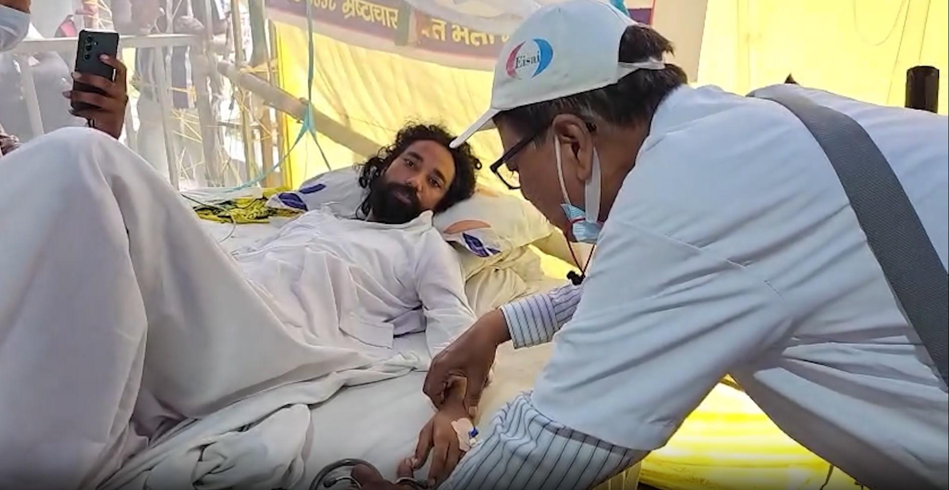 रांची में विधानसभा घेराव के लिए जुट रहे छात्र, अनशन पर बैठे देवेंद्र नाथ महतो बोले- 'आज क्रांति का दिन'