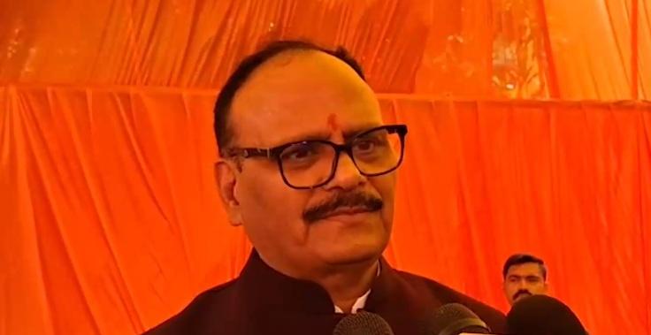 रामलला के अस्तित्व पर सवाल उठाने वालों को बोलने का अधिकार नहीं : बृजेश पाठक