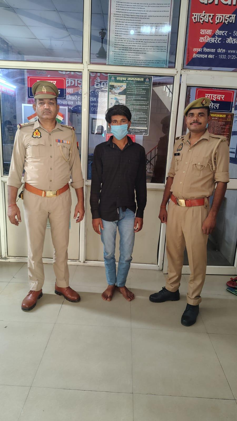 तीन साल से फरार वांछित आरोपी नोएडा से गिरफ्तार, वाहन चोर गिरोह का सक्रिय सदस्य निकला