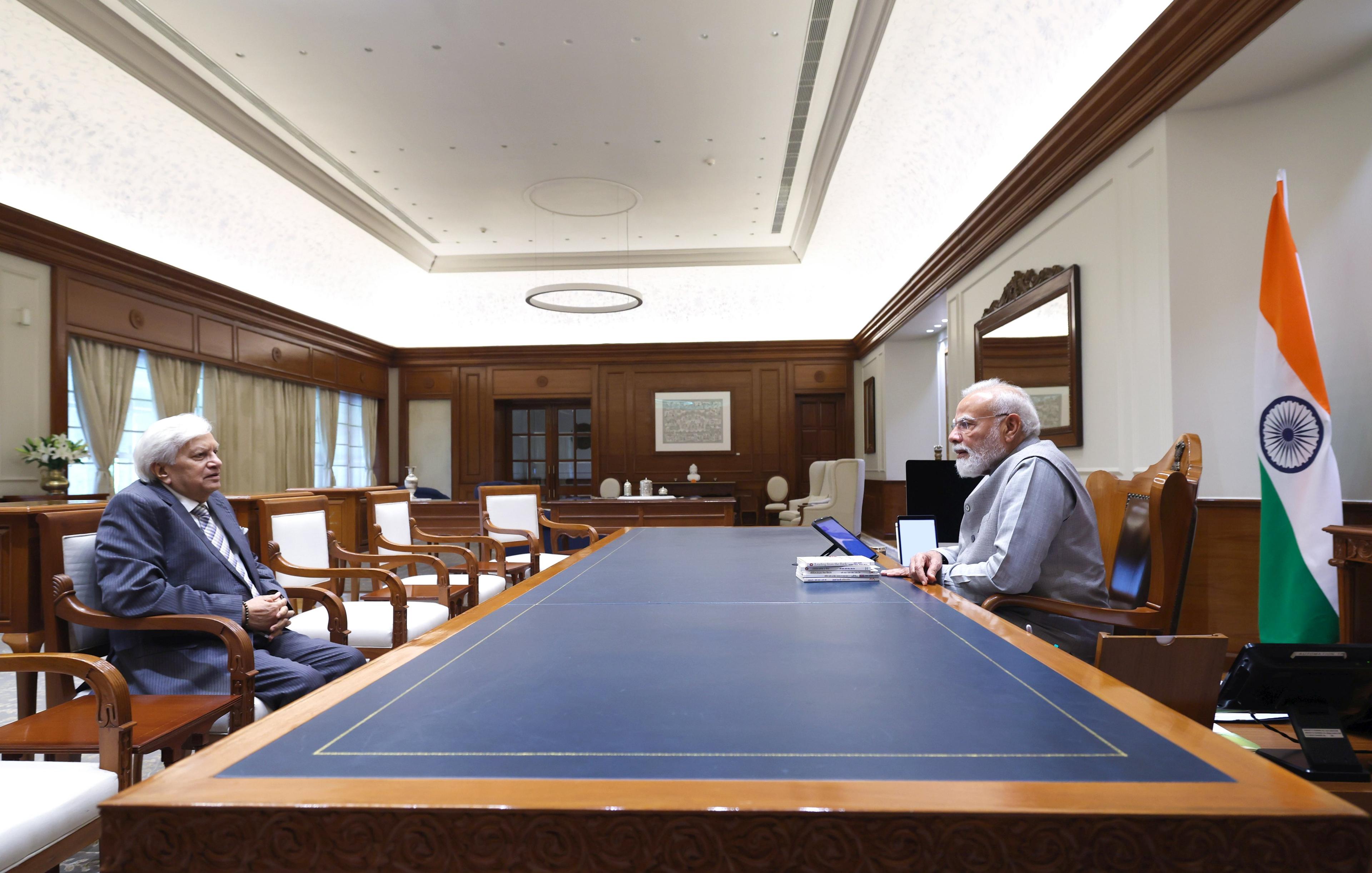 दिल्ली: मशहूर इंडस्ट्री लीडर रविकांत ने प्रधानमंत्री नरेंद्र मोदी से मुलाकात की