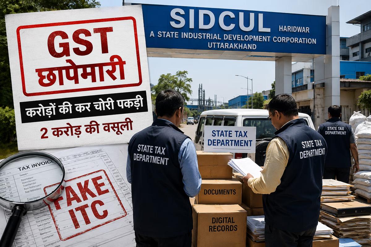 GST Raid Haridwar