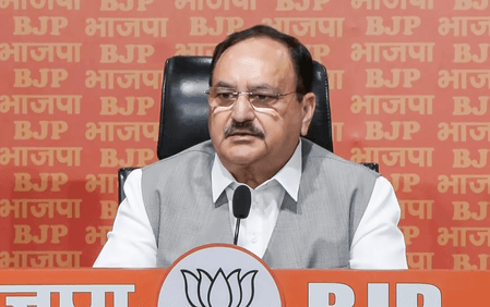 भाजपा विचारधारा की पार्टी, विकसित भारत है हमारा लक्ष्य : जेपी नड्डा