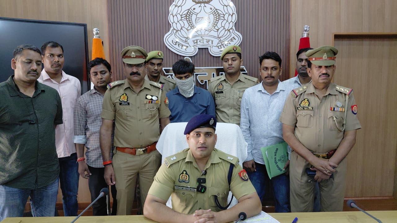 जौनपुर पुलिस की बड़ी कार्रवाई, करोड़ों की साइबर ठगी का मास्टरमाइंड गिरफ्तार
