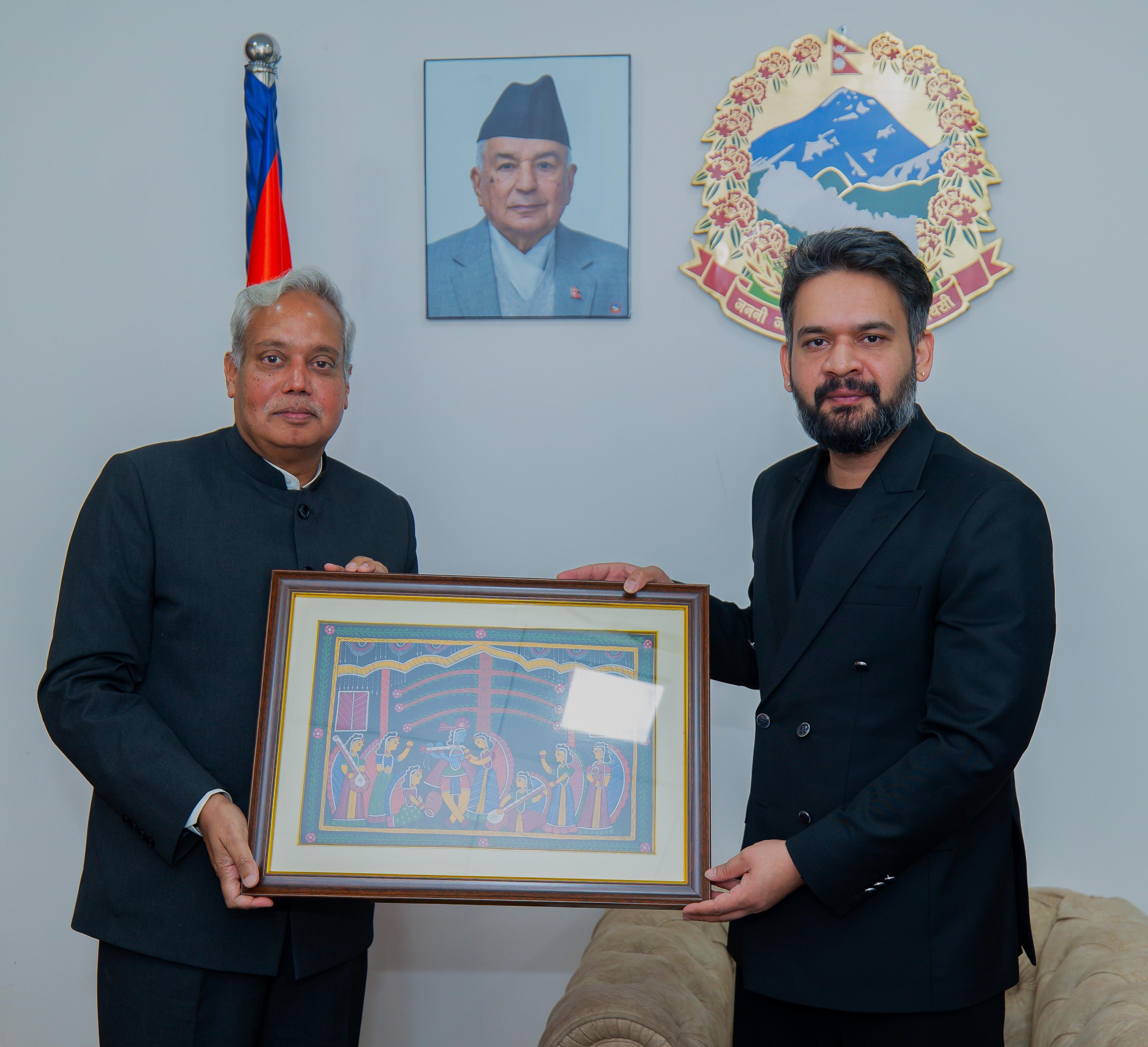भारतीय राजदूत नवीन श्रीवास्तव ने नेपाल के पीएम बालेन शाह से की मुलाकात, द्विपक्षीय संबंधों पर हुई चर्चा