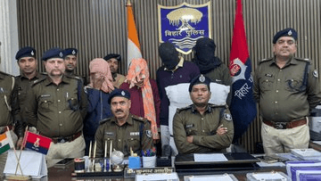 बिहार में डॉ. सजल कुमार अपहरण केस में मास्टरमाइंड समेत 6 आरोपी गिरफ्तार, मुठभेड़ में दो बदमाश घायल
