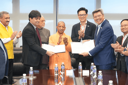 सीएम योगी के सिंगापुर दौरे का दूसरा दिन : जेवर एयरपोर्ट पर दो प्रोजेक्ट्स में 4,458 करोड़ रुपए निवेश की मंजूरी