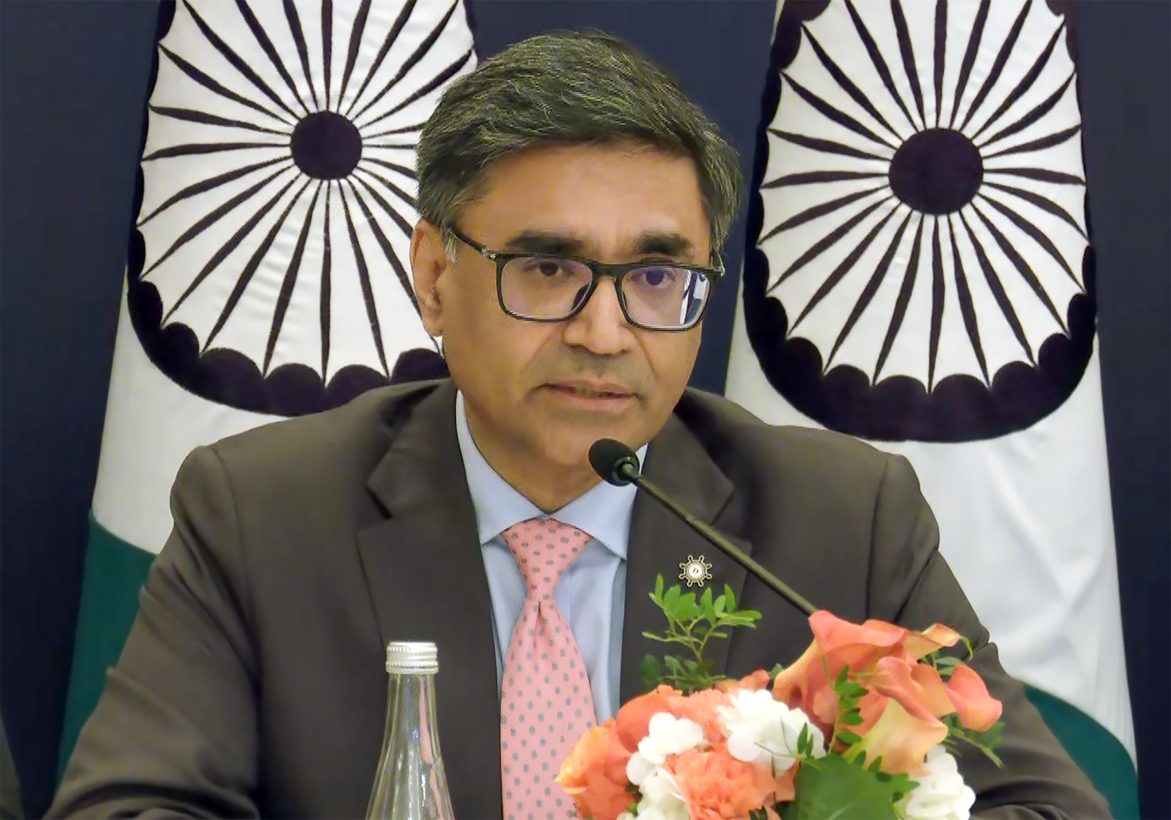 केंद्र सरकार ने विदेश सचिव विक्रम मिस्री का बढ़ाया कार्यकाल, अगले आदेश तक पद पर बने रहेंगे