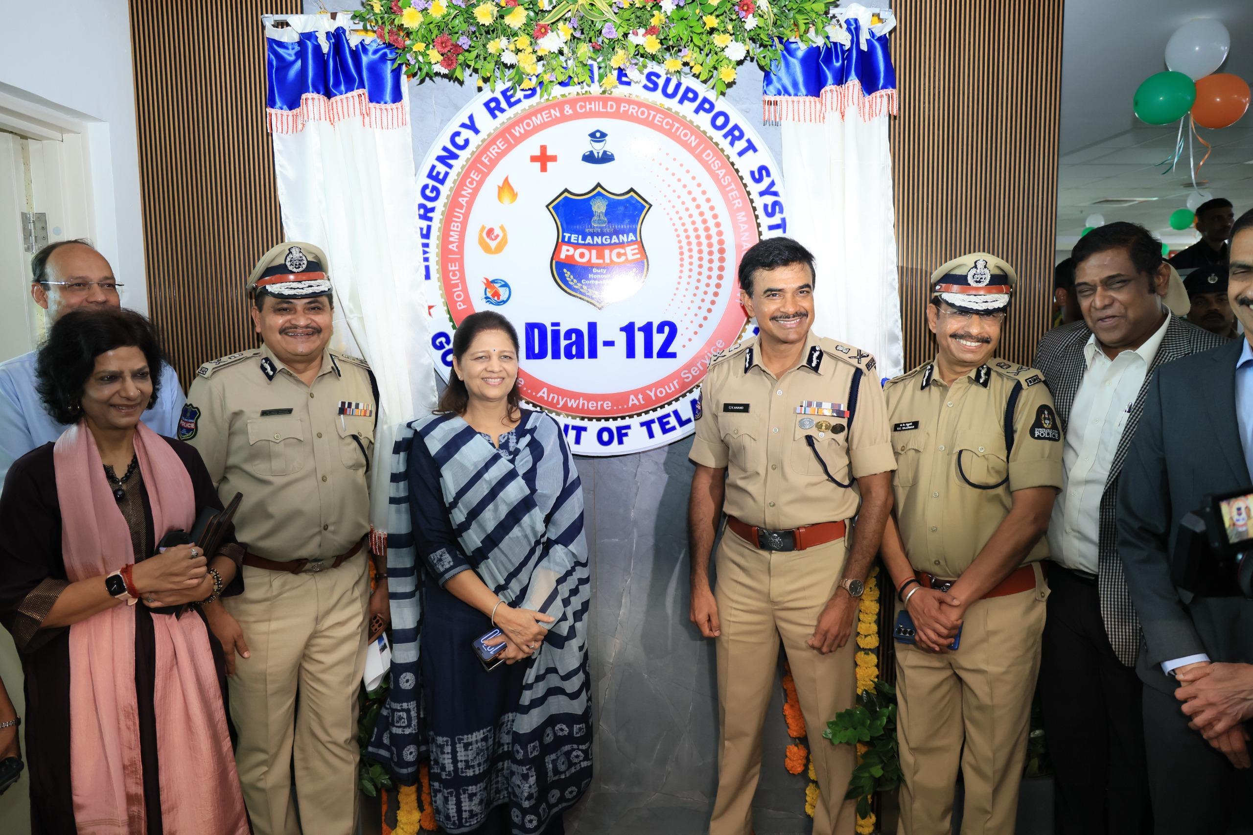 तेलंगाना पुलिस ने एआई-सक्षम आपातकालीन प्रतिक्रिया सहायता प्रणाली शुरू की