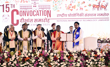 तकनीकी ज्ञान को मानव कल्याण का माध्यम बनाएं युवा: राष्ट्रपति द्रौपदी मुर्मू