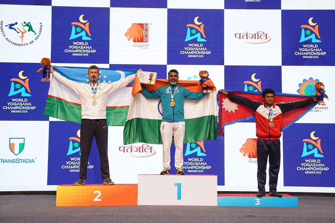 वर्ल्ड योगासन चैंपियनशिप 2026: मेजबान भारत का स्वर्णिम प्रदर्शन, 102 गोल्ड के साथ 'नंबर-1'