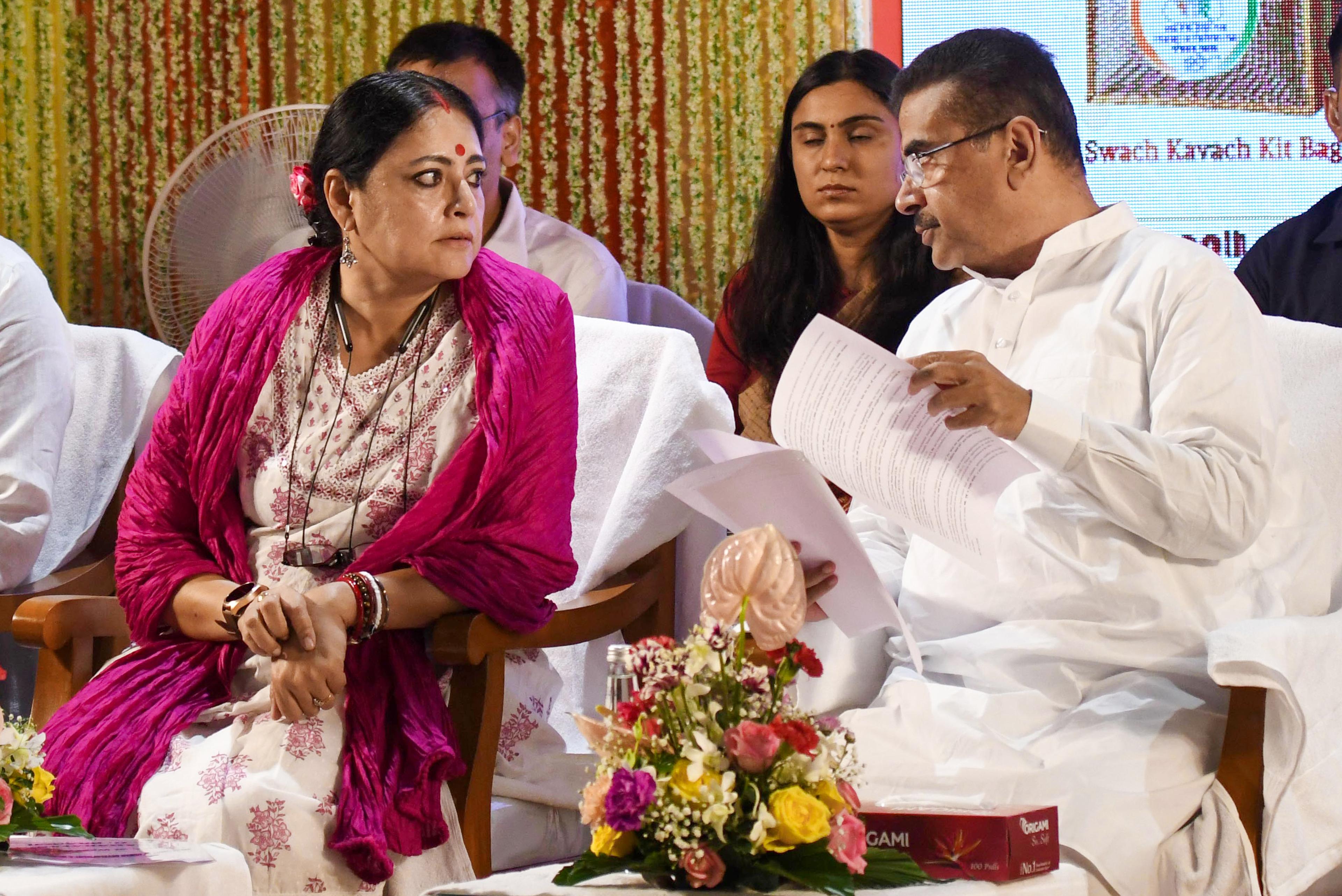 बंगाल: अग्निमित्रा पॉल ने मुख्यमंत्री सुवेंदु अधिकारी की सुरक्षा को लेकर चिंता व्यक्त की