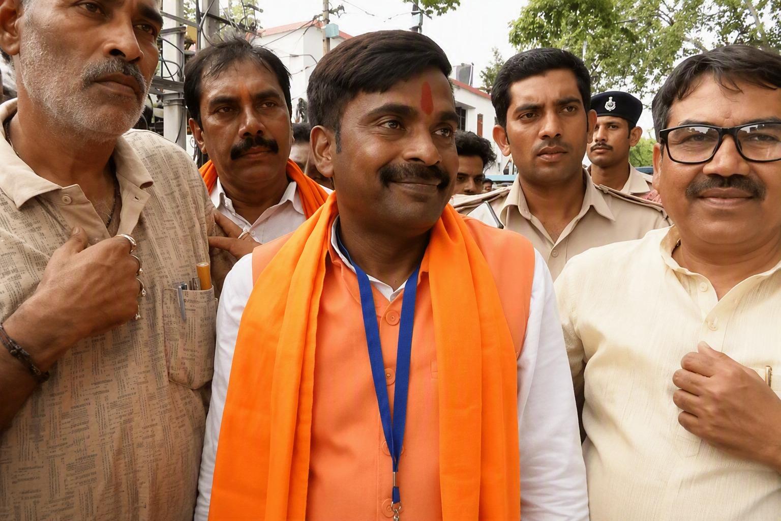 बांकीपुर उपचुनाव: भाजपा उम्मीदवार नीरज सिन्हा ने डाला वोट, बोले- विकास के नाम पर मिलेगा जनादेश