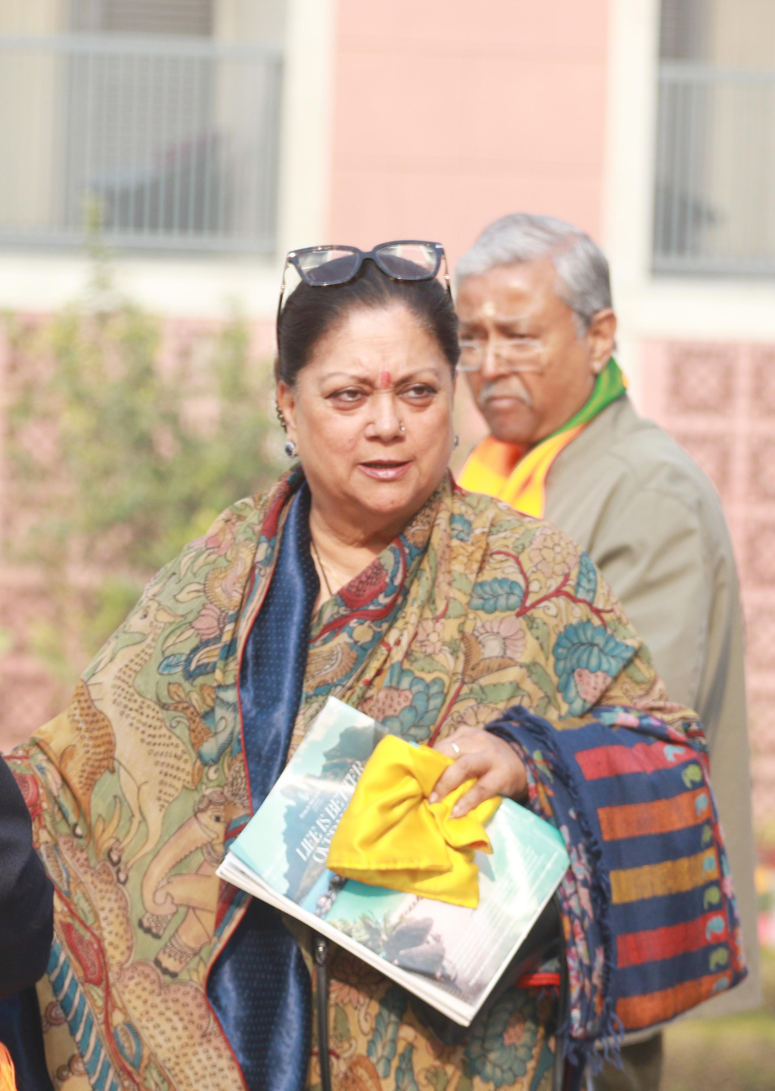 सहानुभूति और इंसानियत हमेशा राजनीतिक सीमाओं से ऊपर होनी चाहिए: वसुंधरा राजे