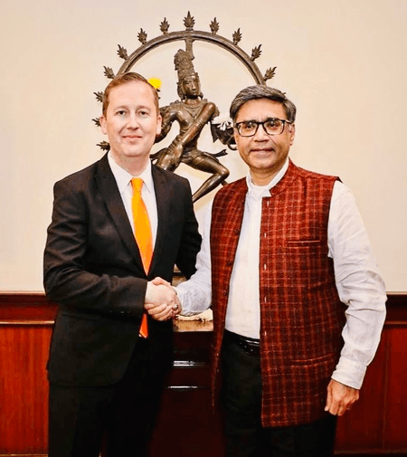 अमेरिकी राजदूत गोर और विदेश सचिव मिसरी ने द्विपक्षीय साझेदारी को आगे बढ़ाने पर चर्चा की