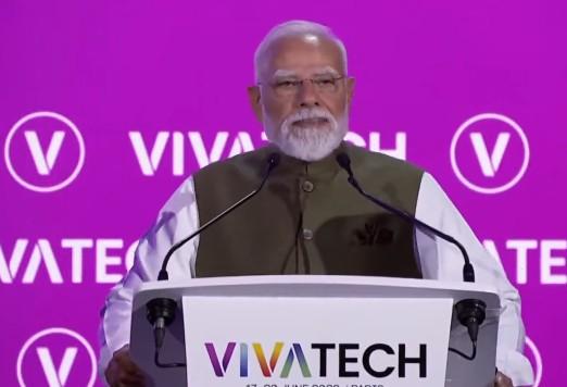 भारत और यूरोप के टेक इकोसिस्टम को करीब लाने में फ्रांस निभा रहा ब्रिज की भूमिका : पीएम मोदी