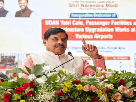 इंदौर में नए टर्मिनल का उद्घाटन, सीएम ने बताया- कनेक्टिविटी सेंटर बनने की दिशा में महत्वपूर्ण कदम
