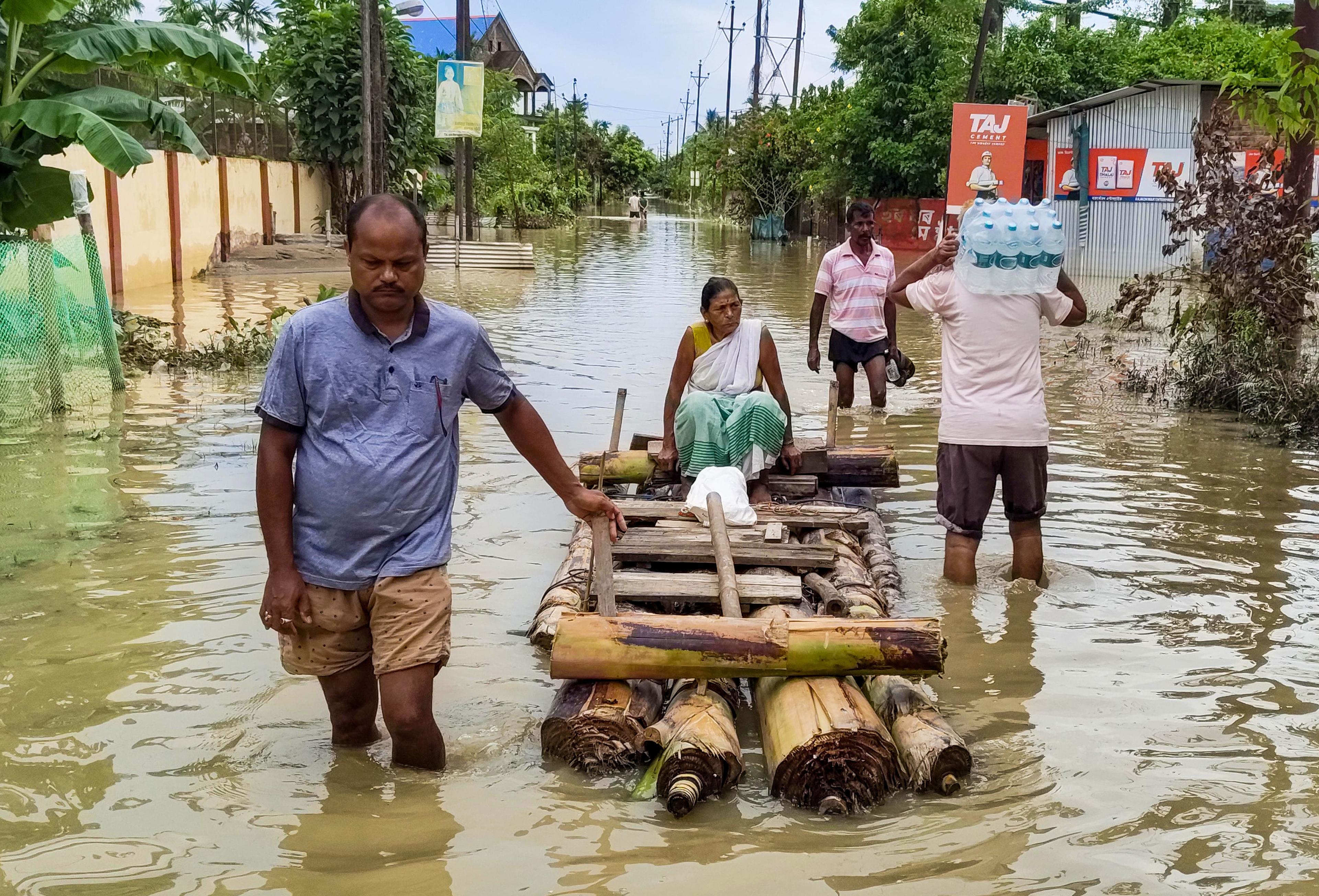 असम में बाढ़ 500 प्रतिशत ज्यादा बारिश की वजह से आई : भाजपा विधायक