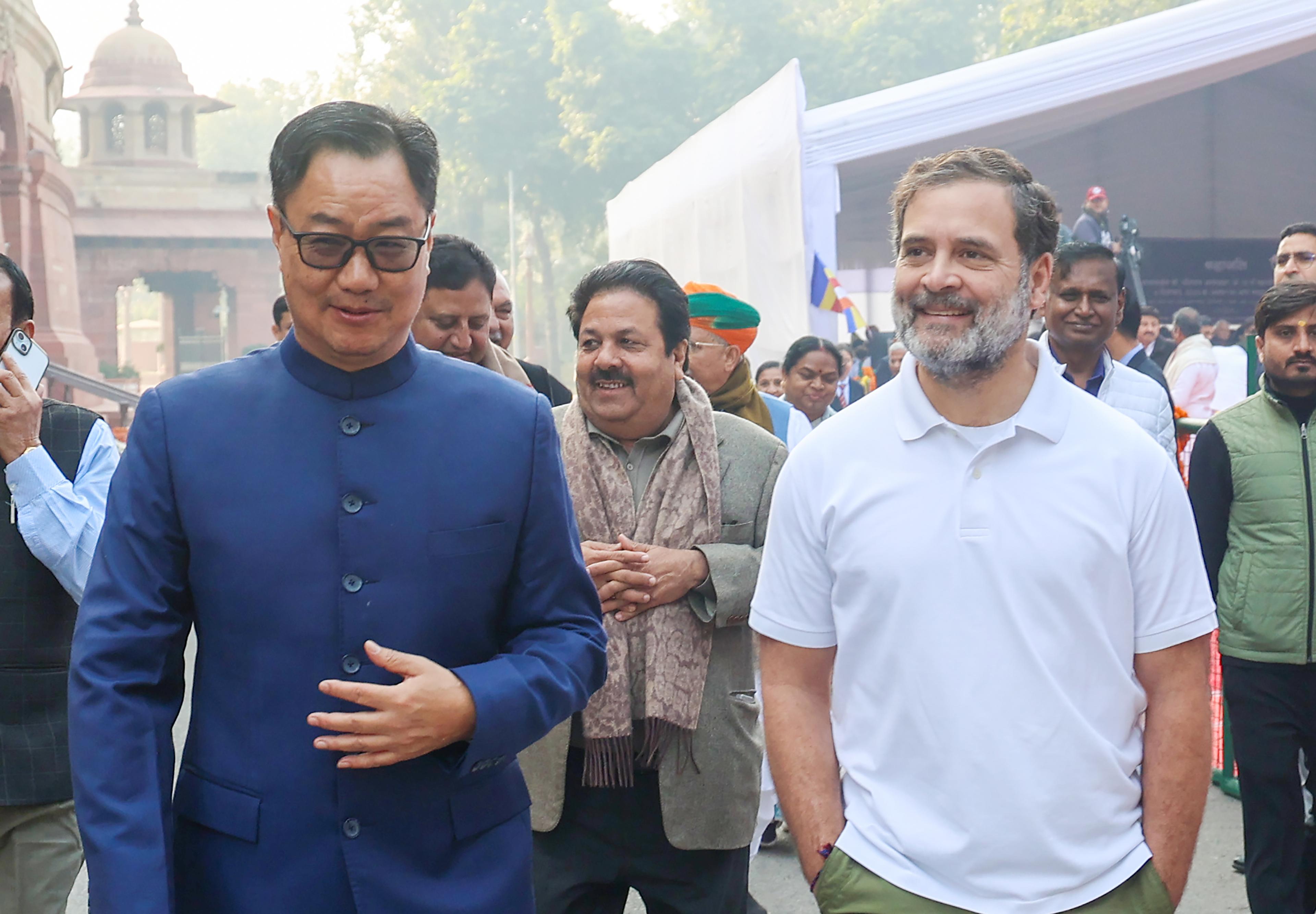 राहुल गांधी को महिला आरक्षण विधेयक का समर्थन करने में कोई दिक्कत नहीं होनी चाहिए : रिजिजू