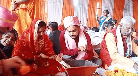 रायबरेली में गंगा-जमुनी तहजीब की अनोखी मिसाल, एक ही मंडप में विवाह और निकाह