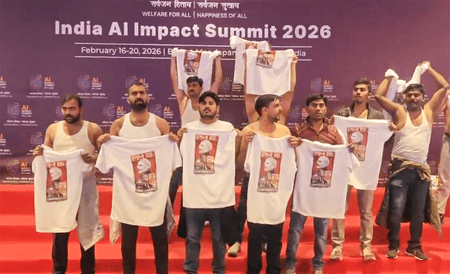 एआई समिट में यूथ कांग्रेस के विरोध प्रदर्शन को किसान संगठनों ने बताया निंदनीय, राहुल गांधी से माफी की मांग