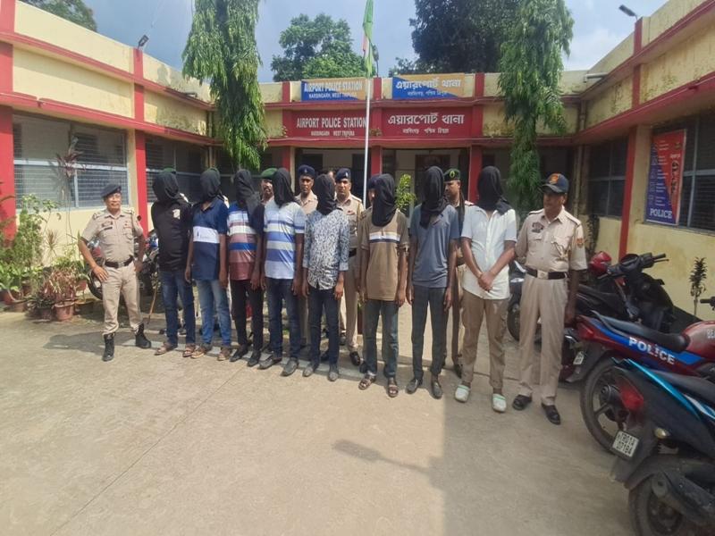 त्रिपुरा : दो दिन चले अभियान के दौरान आठ बांग्लादेशी पकड़े गए; घुसपैठ नेटवर्क की जांच कर रही पुलिस