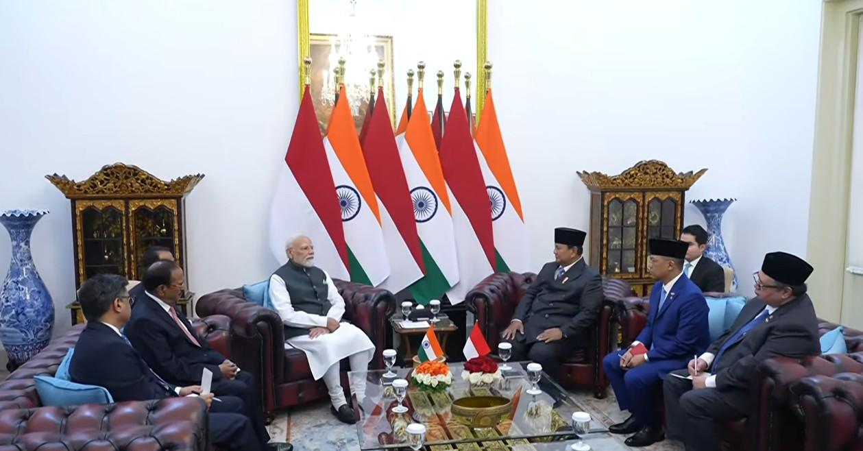 जकार्ता में पीएम मोदी और इंडोनेशिया के राष्ट्रपति सुबियांतो ने की द्विपक्षीय वार्ता