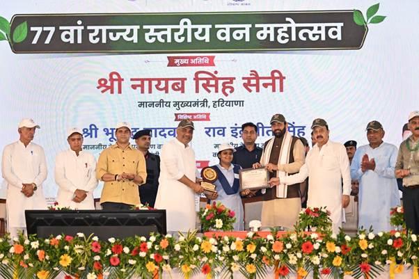 केंद्रीय पर्यावरण मंत्री भूपेंद्र यादव ने हरियाणा के पर्यावरण-अनुकूल कदमों की सराहना की