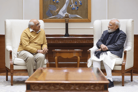 दिल्ली में सीएम भूपेंद्र पटेल ने प्रधानमंत्री मोदी से की मुलाकात, 'विकसित गुजरात' के रोडमैप पर हुई चर्चा
