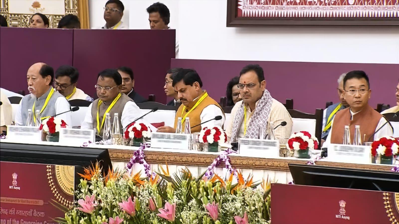 नीति आयोग की बैठक: सीएम भजनलाल शर्मा ने साझा किया विकसित राजस्थान-2047 का रोडमैप