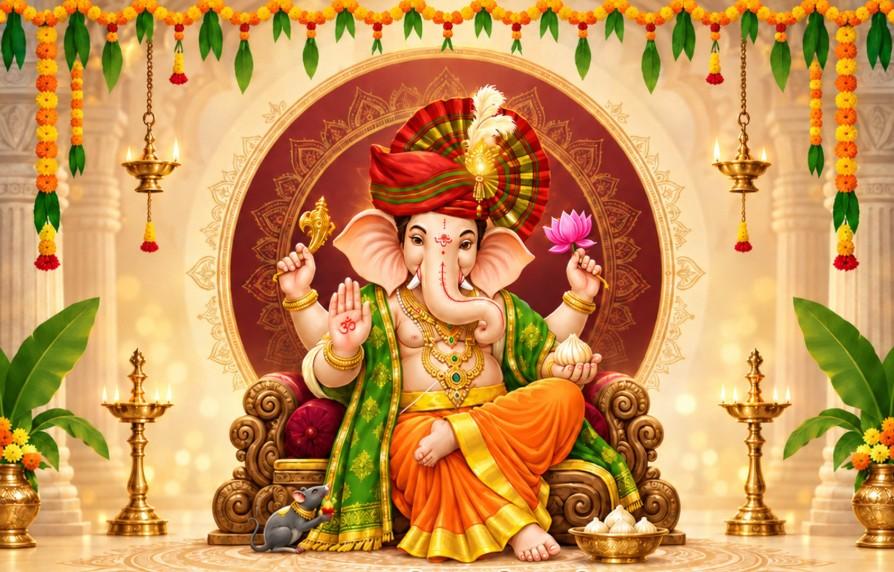 गणेश चतुर्थी पर कर्नाटक सीएम शिवकुमार और आंध्र सीएम चंद्रबाबू नायडू समेत कई नेताओं ने दीं शुभकामनाएं