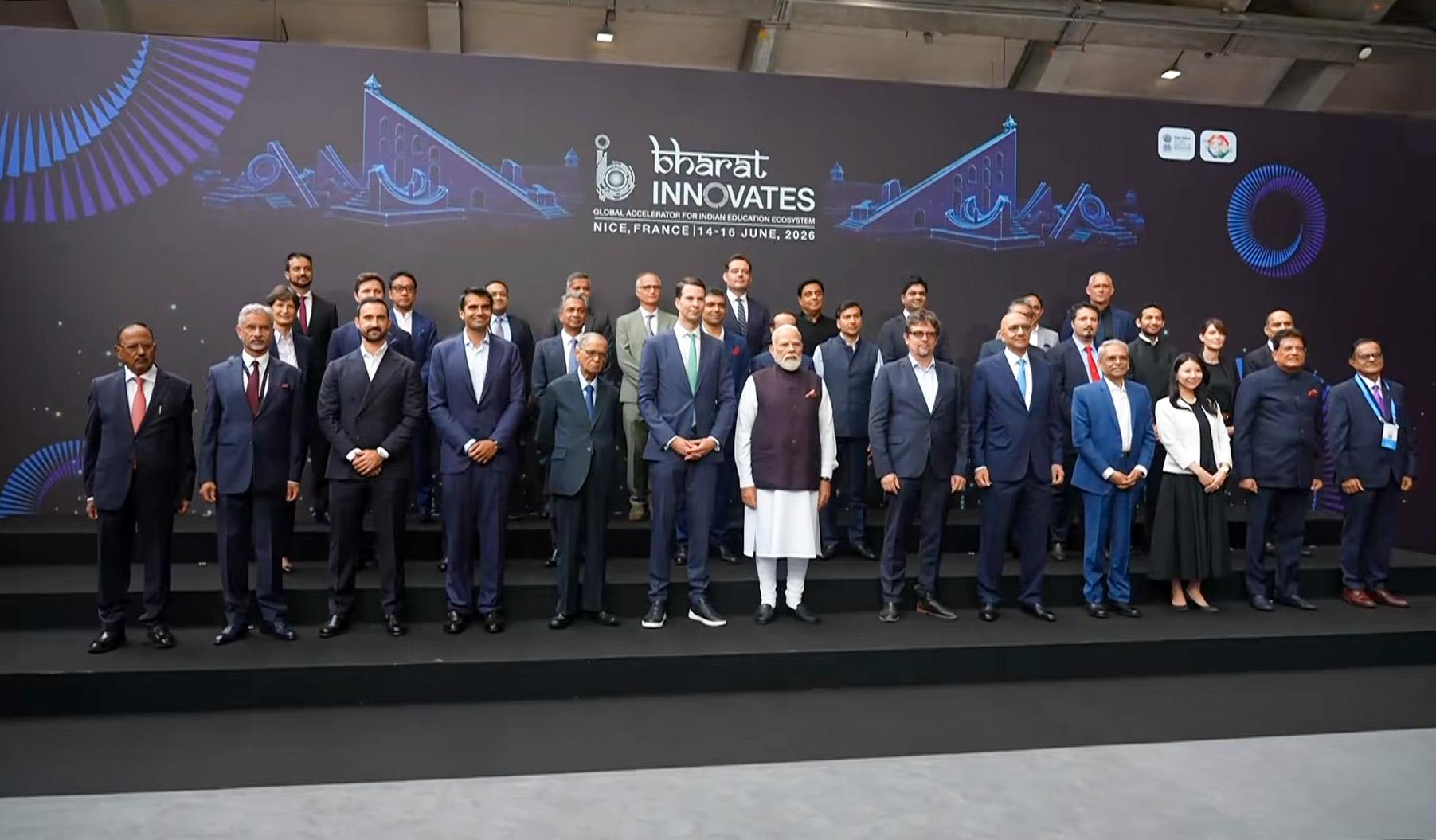 पीएम मोदी फ्रांस में भारत इनोवेट्स समिट से पहले वैश्विक निवेशकों से मिले