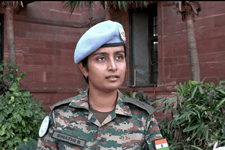 दक्षिण सूडान के चुनौतीपूर्ण क्षेत्र में बेहतरीन काम के लिए भारत की मेजर स्वाति को मिला यूएन सेक्रेटरी जनरल अवॉर्ड 2025