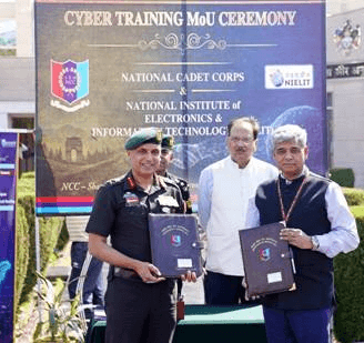 एनसीसी के कैडेट के लिए साइबर सुरक्षा का ऑनलाइन-ऑफलाइन ट्रेनिंग मॉड्यूल विकसित