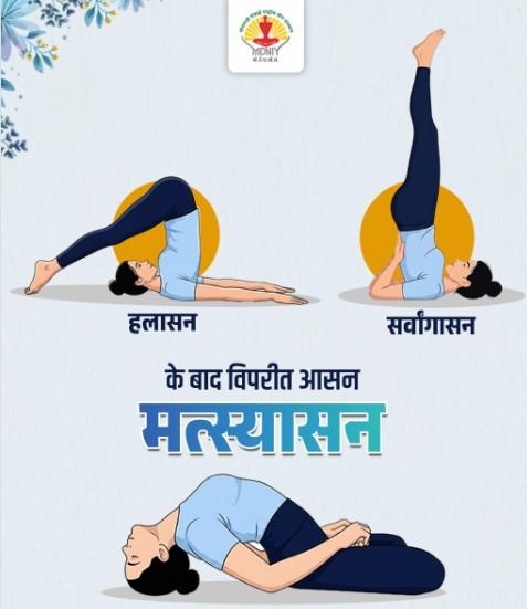 सर्वांगासन-हलासन