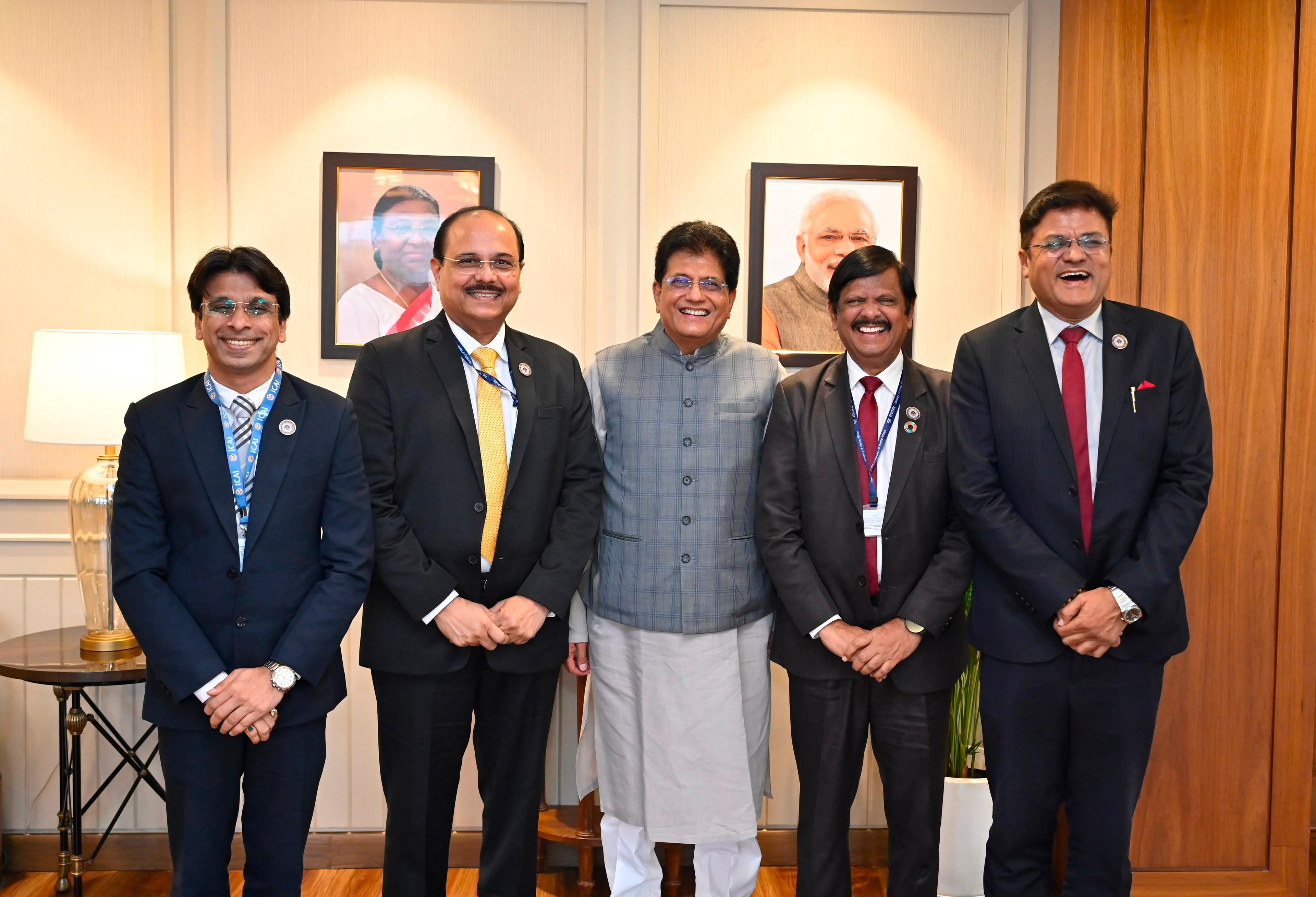 भारत के व्यापार और निवेश लक्ष्यों को आगे बढ़ाने में आईसीएआई निभा सकता है अहम भूमिका: पीयूष गोयल